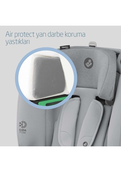 Maxi-Cosi Titan Pro I-Size Adac'lı 9-36 kg Çocuk Oto Koltuğu Authentic Grey
