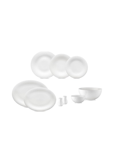 Jumbo New Claro 29 Parça 6 Kişilik Yemek Takımı Beyaz