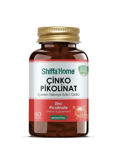 Shiffa Home Çinko Pilolinat 60 Tablet 8'li Paket