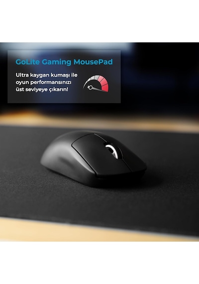 Golite Basic Edition - 70x30 Gaming Mouse Pad, Kaymaz Taban, Geniş Ve Dayanıklı Oyuncu Mousepad, Hassas Kontrol Ve H