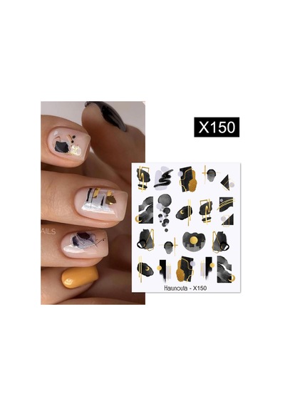 Su Transferli Nail Art Sticker X150 55344-5