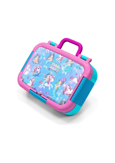Coral High Kids Mor Pembe Unicorn Deniz Kızı Desenli Paslanmaz Çelik Beslenme Kabı 39310 Mor - Açık Pembe