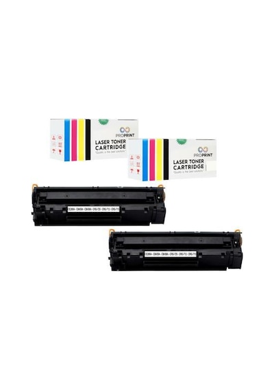 Proprint Lbp3010B Lbp3100 2 Adet Uyumlu Toner Crg712