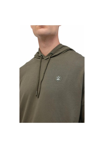 Lumberjack 5w Mb Sn73 Hoodıe 5pr Hakı Erkek Sweatshırt Haki