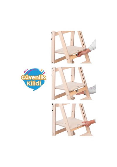 Missidea Vista Katlanır Öğrenme Kulesi Sarı Civciv