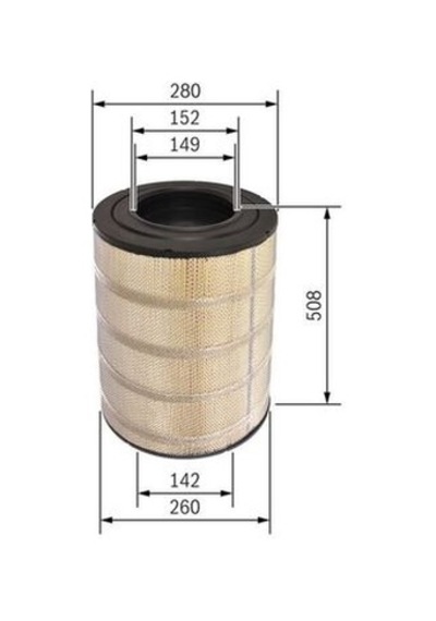 Bosch F026400514 Hava Filtresi