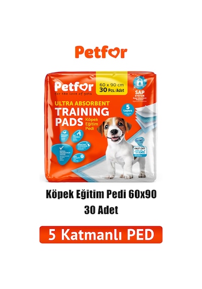 Petfor Köpek Eğitim Pedi 60x90 30 Adet