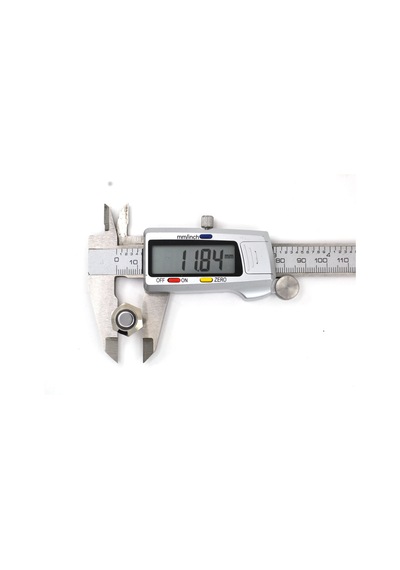 12V Kırmızı Işıklı Yuvarlak Metal 12 MM Yaylı Buton Anahtar