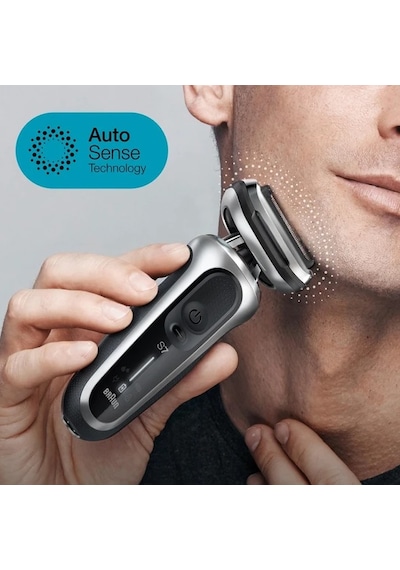 Braun Yeni Seri 7 S1000s Kablosuz Tıraş Makinesi, AutoSense, 360° Flex, EasyClick, Islak & Kuru