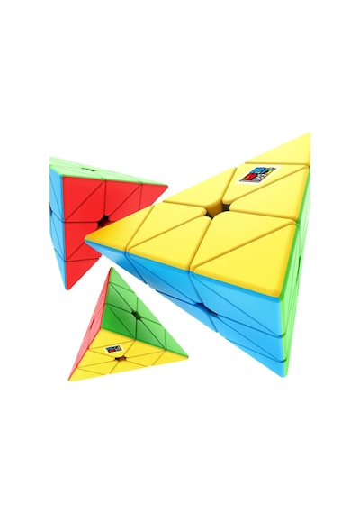 Moyu Pyramid V2 Cube - Stickersız Akıl Zeka Rübik Küp
