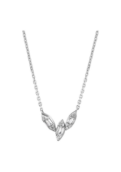 0.15 Karat Baget Pırlanta Kolye 47351519