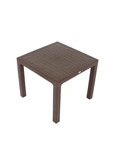 Depootoptan Mandella 90 x 90 CM Elit Rattan Masa Kahverengi