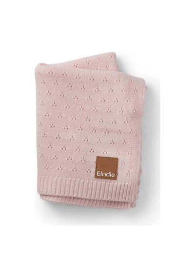 Battaniye Örgü Pointelle Misty Pink Misty Pink