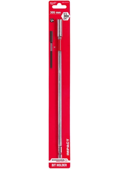 Milwaukee Bits Uç Tutucu Manyetik 1/4 Hex 305mm Shockwave