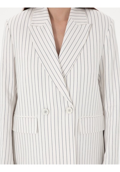 Pierre Cardin Kadın Ekru Ceket 50300067-vr019