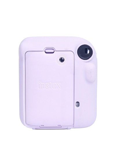 Fujifilm Instax Mini 12 Fotoğraf Makinesi + 20'li Film + Kıskaçlı Standı + Silikon Kılıf Lila