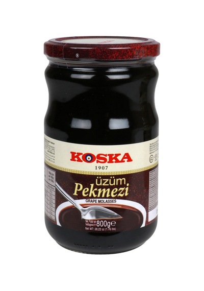 2 Adet Koska Üzüm Pekmezi Cam Kavanoz 800 G