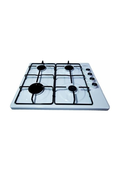 Arnell AR-650-00 4 Gözlü Gazlı Emaye Ocak Beyaz