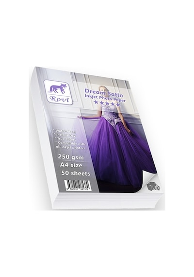 Rovi Dream Satin Fotoğraf Kağıdı 240Gsm 50Yp A4
