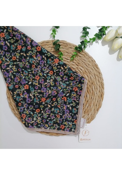 Locella - Soft Pamuklu Eşarp Ms615 Çok Renkli