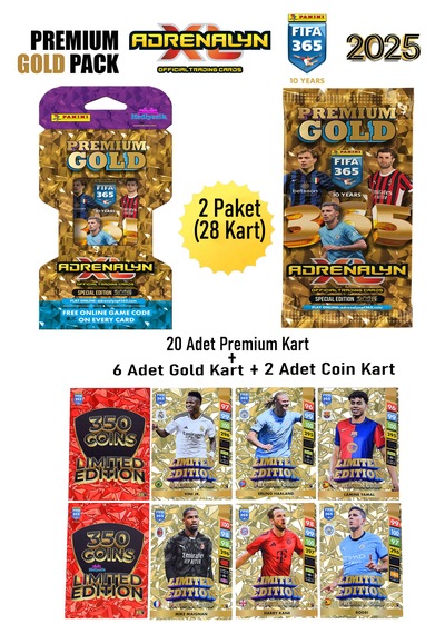 Special Limited Edition Panini Fıfa 365 2025 Adrenalyn Xl Prem...