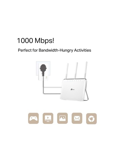 Tp-link Tl-pa7017p Kit, Av1000 Gigabit Passthrough Powerline Başl