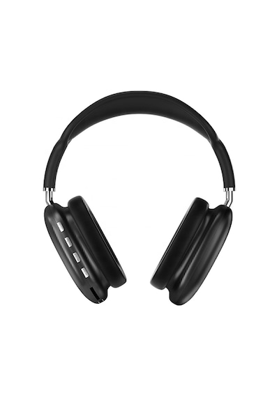 P9 Bluetooth 5.0 Kablosuz Siyah Kulaklık Mikrofonlu Uzun Pil Yüksek Bass Anc