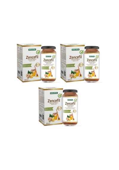 3 Adet Aksuvital Okaliptus İlaveli Zencefil Ekstraktlı Macun 300