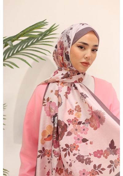 Silk Home Olinda Şal 49004-15 Gül Kurusu