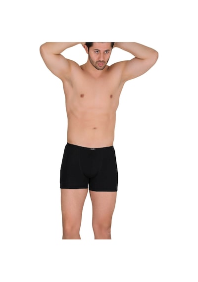 10 Adet Siyah Renk Ince Kemerli Modal Boxer Siyah 10 Adet Siyah Renk Ince Kemerli Modal Boxer Siyah