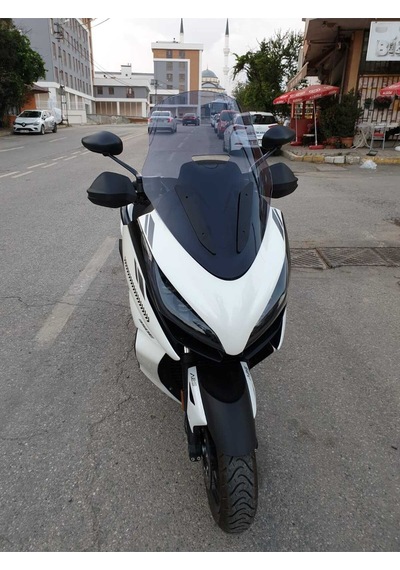 Motocam Zontes 350 E Ön Cam 2022-2023 Model 70cm Füme Renkli 4mm