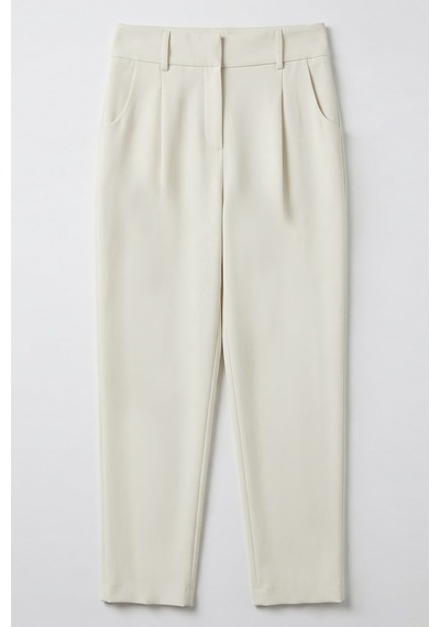 Sateen Talia Havuç Pantolon - Ekru-137379