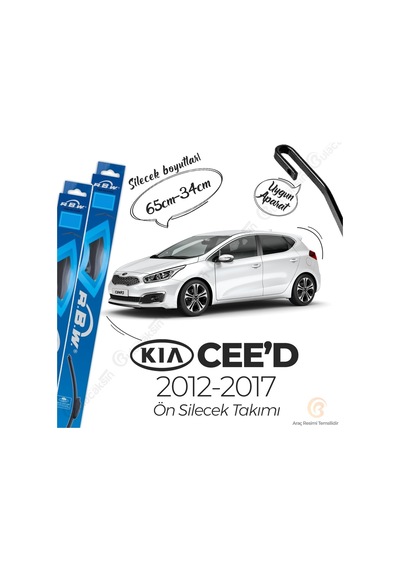 Kia Ceed Muz Silecek Takımı (2012-2017) RBW
