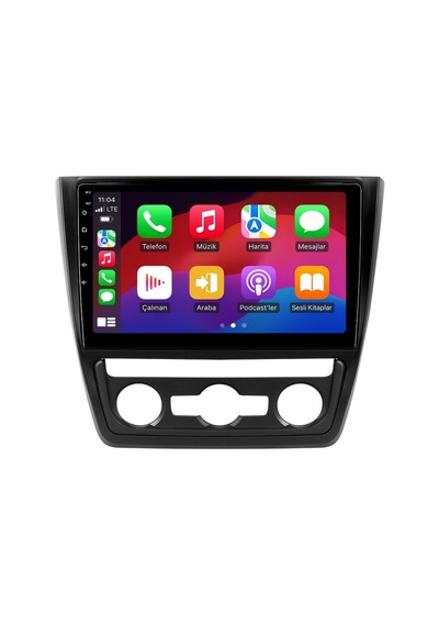 Skoda Yeti 2010-2017 Android Multimedya Carplay Android Auto Navigasyon Kameralı 8gb Ram 128gb Pro 10"