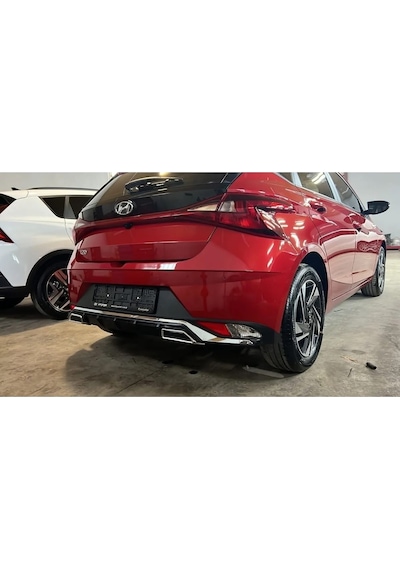 Hyundai İ20 Ön Arka Tampon Koruma Seti Difüzör 2020+ İthal