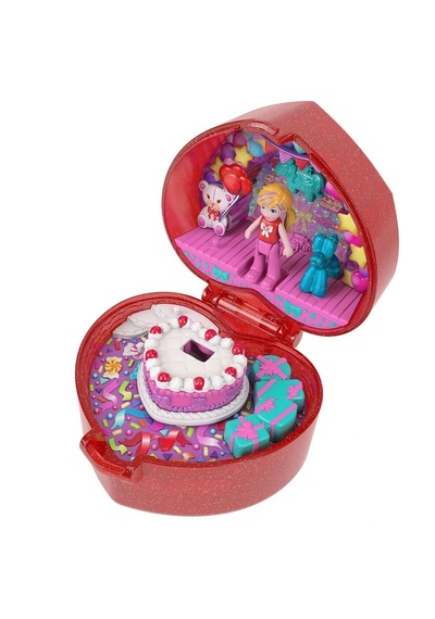 Jgk21 Polly Pocket 80. Yıl Yüzük Kutusu
