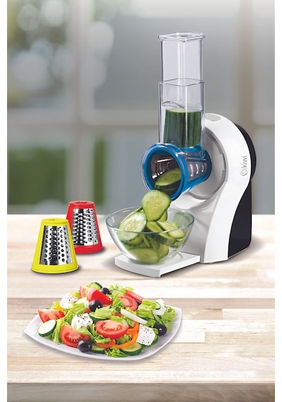 Kiwi KIM-4710 2'si 1 Arada Narenciye Sıkacağı ve Salata Makinesi