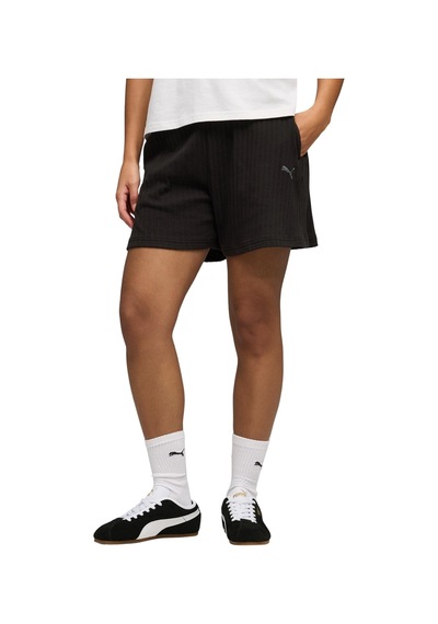 692390-01 Puma Her High-waist Shorts Kadın Şort Ve Kapri Siyah 692390-01
