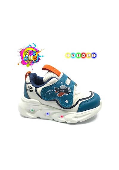 Cool Aida Işıklı Ortopedik Çocuk Spor Ayakkabı Yeşil