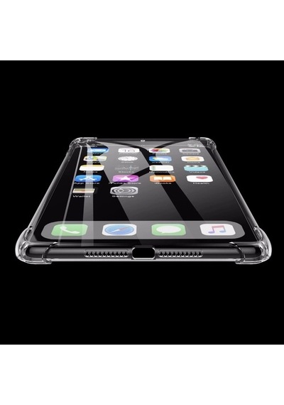 Apple Uyumlu iPad Mini 1 2 3 Kılıf Antishock Şeffaf Sadece Arka Kılıf