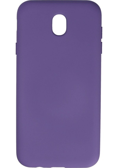 Newface Samsung Galaxy Uyumlu J7 Pro / J730 Kılıf Nano İçi Kadife Silikon Semeglbl - 72 - Mor
