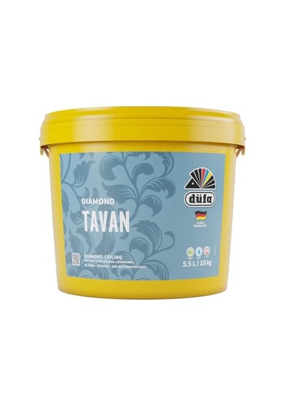 Düfa Diamond Mat Tavan Boyası Beyaz 10 0.5 KG