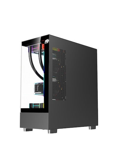 Orion Elite Xl 9x Argb Fan Kumanda Ve Kontrolcü Atx Boş Bilgisayar Kasası Siyah