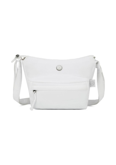 Smart Bags Mikro Poly Kumaş Postacı Kadın Çantası 3342 Beyaz