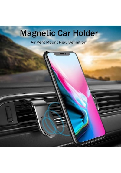 Araç Içi Telefon Tutucu Manyetik Mıknatıs L Tutacak Havalandırma 426695577