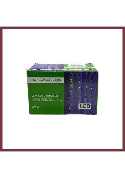 Storeşahin 3x1 Yeşil Kutulu Sarmaşık Perde Led Shn0720