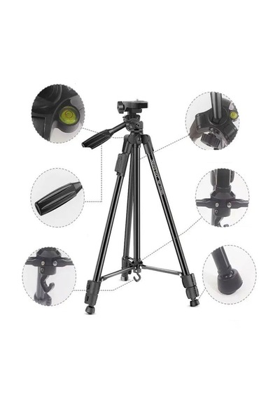 Np-3180s Bt Kumandalı Kamera Telefon Tutucu Tripod 129cm-al4646