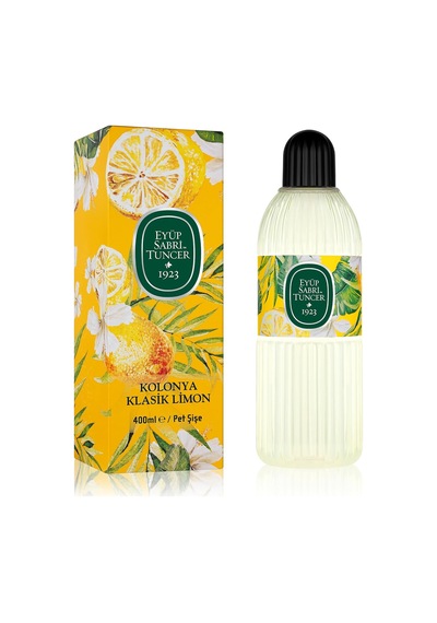 Eyüp Sabri Tuncer Limon Kolonyası 400 Ml Silindir Pet Şişe 1 Paket