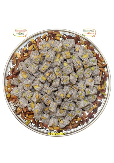Hindistan Cevizli Çifte Kavrulmuş Lokum Helal-vegan-glütensiz-jelatinsiz 400 Gr.
