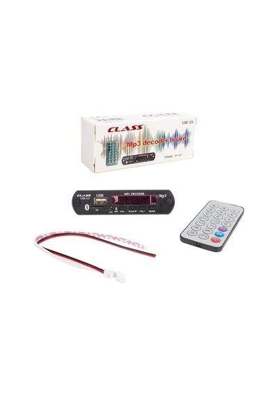 Class 12v Sd-af-vr Oto Teyp Mikrofonlu Usb-sd Çevirici Digital Player Board Usb-123
